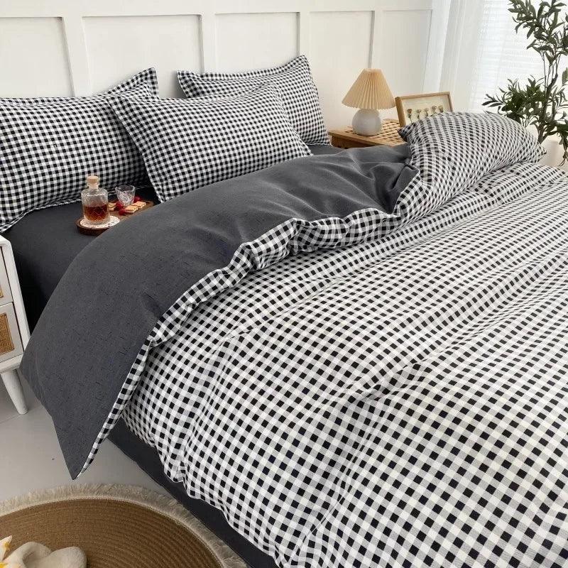 4 Piece Bedding Set Duvet Cover, Sheets and Pillowcases - Volaia