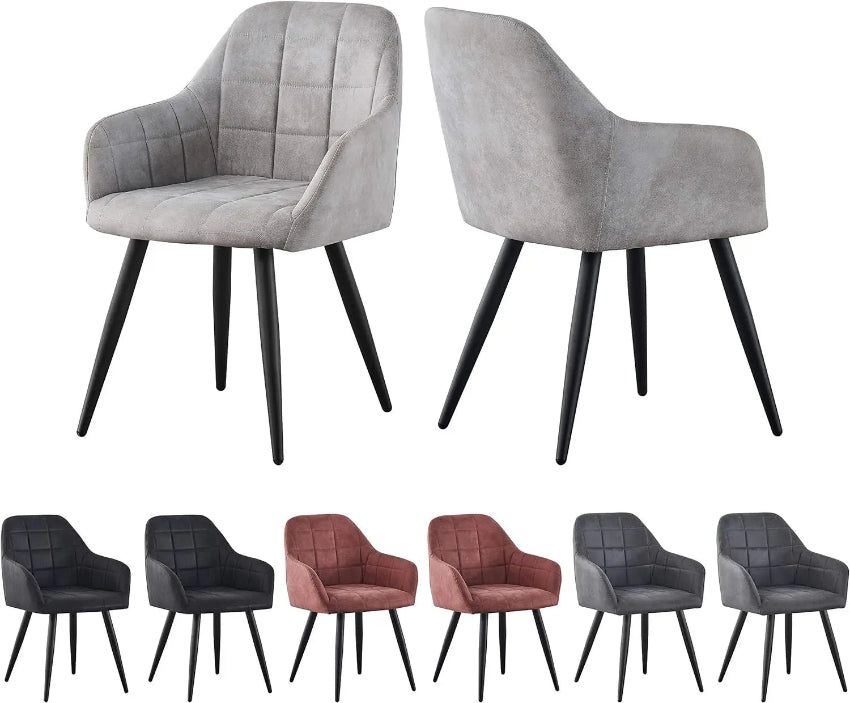 Volaia - Suede Dining Chairs
