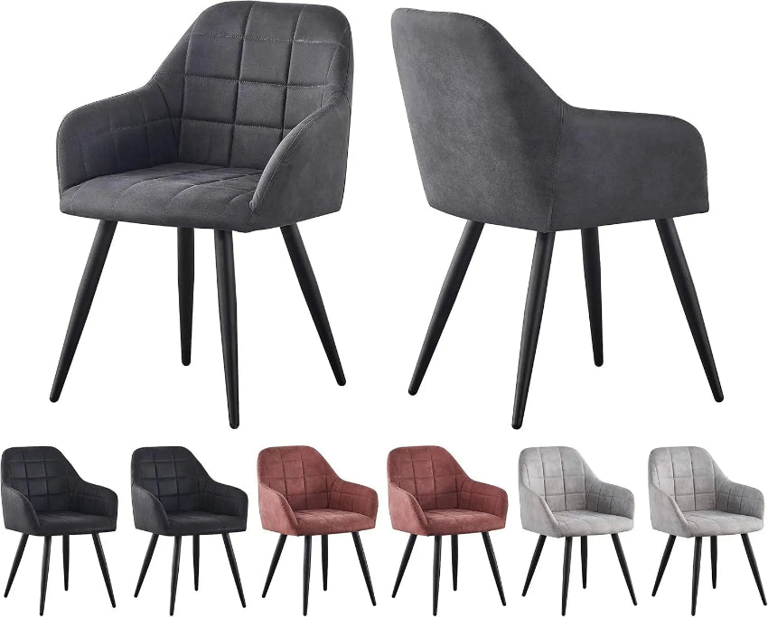 Volaia - Suede Dining Chairs