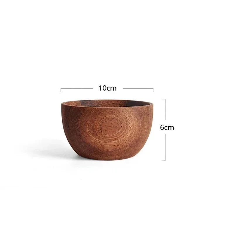 Acacia Wood Anti - scalding Bowl - Volaia