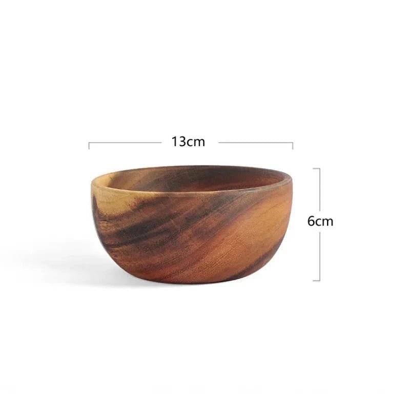Acacia Wood Anti - scalding Bowl - Volaia