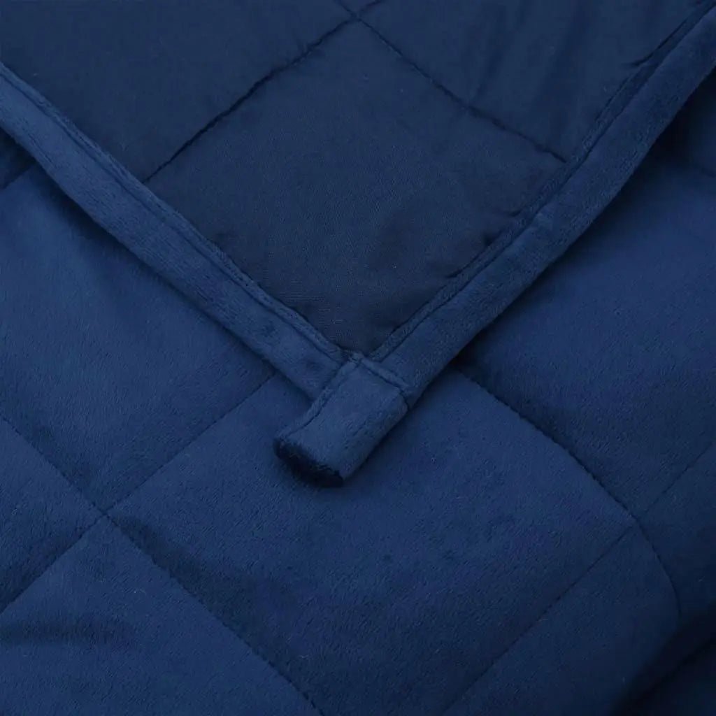 Blue Weighted Blanket 120x180 cm – Plush & Comfortable - Volaia