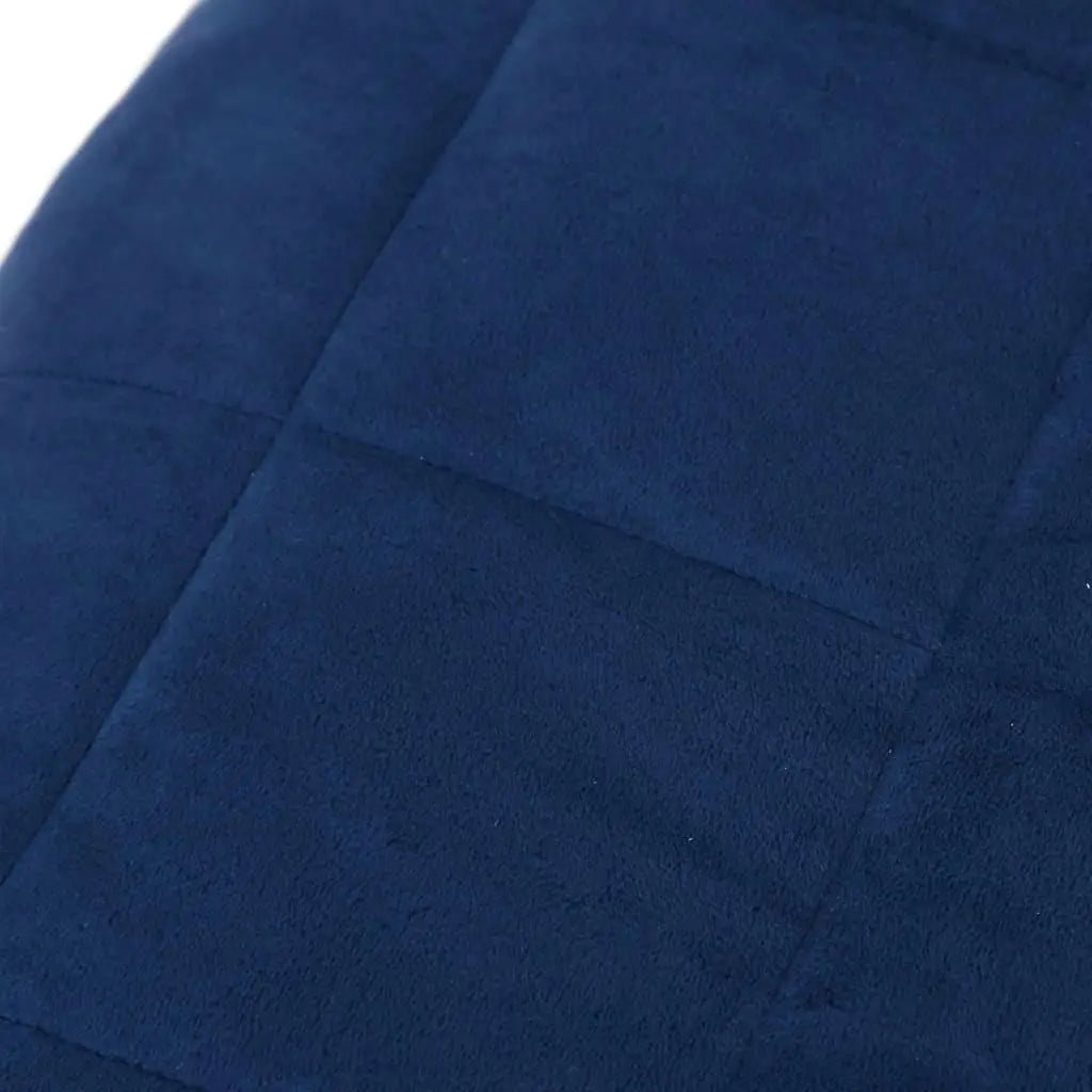Blue Weighted Blanket 120x180 cm – Plush & Comfortable - Volaia