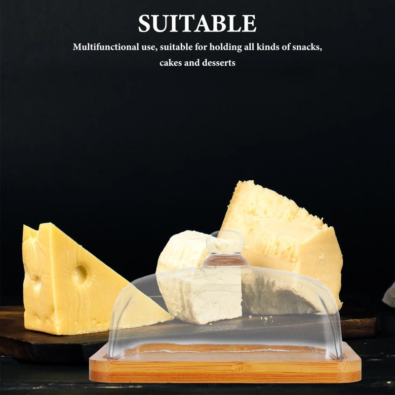 Butter Dish with Glass Dome for Kitchen - Volaia