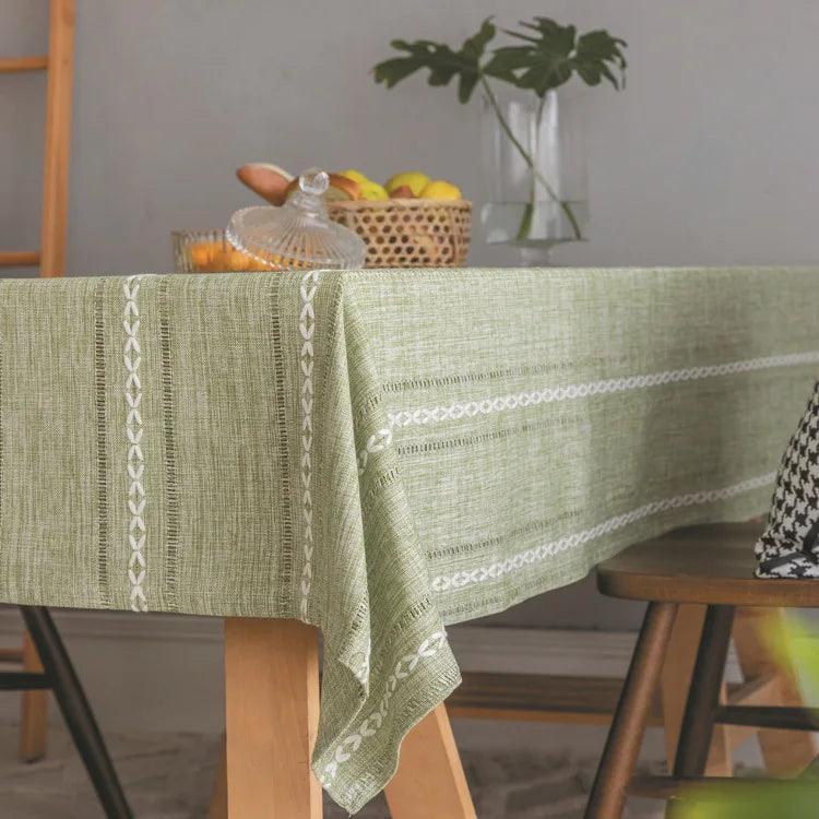 Cotton and Linen Tablecloth Elegant and Durable - Volaia