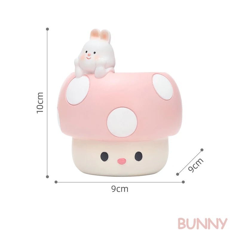 Cute Mushroom & Animal Desk Flower Pots - Volaia