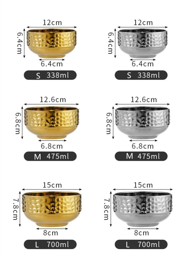 Double Layer Stainless Steel Bowl - Volaia