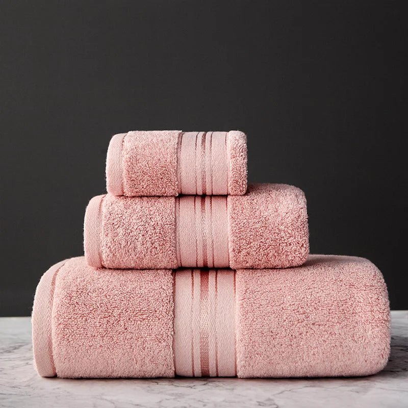 Egyptian Cotton Towel Set Soft, Absorbent and Quick - Dry - Volaia