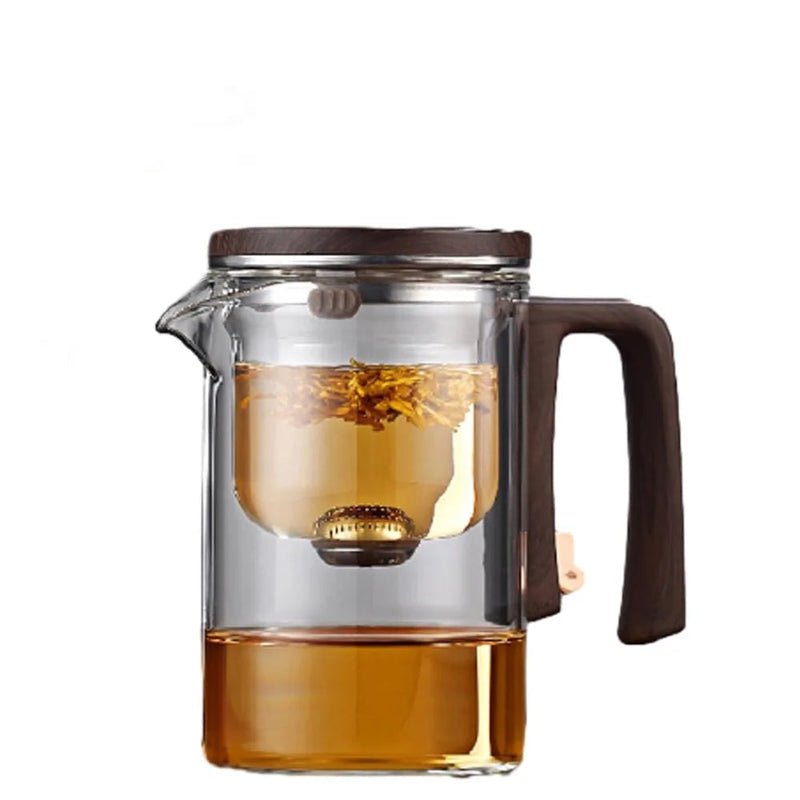 Elegant Glass Teapot with Magnetic Filtration - Volaia