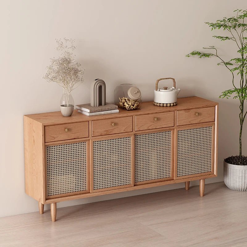 Elegant Wooden Sideboard for Living Room and Kitchen - Volaia