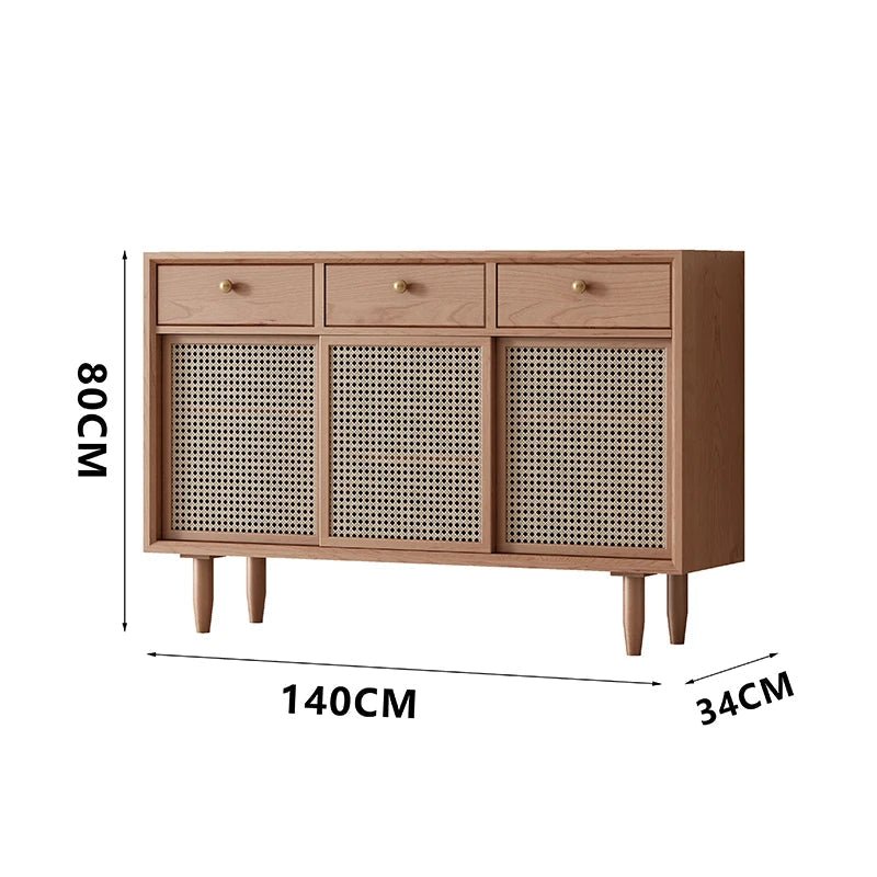 Elegant Wooden Sideboard for Living Room and Kitchen - Volaia