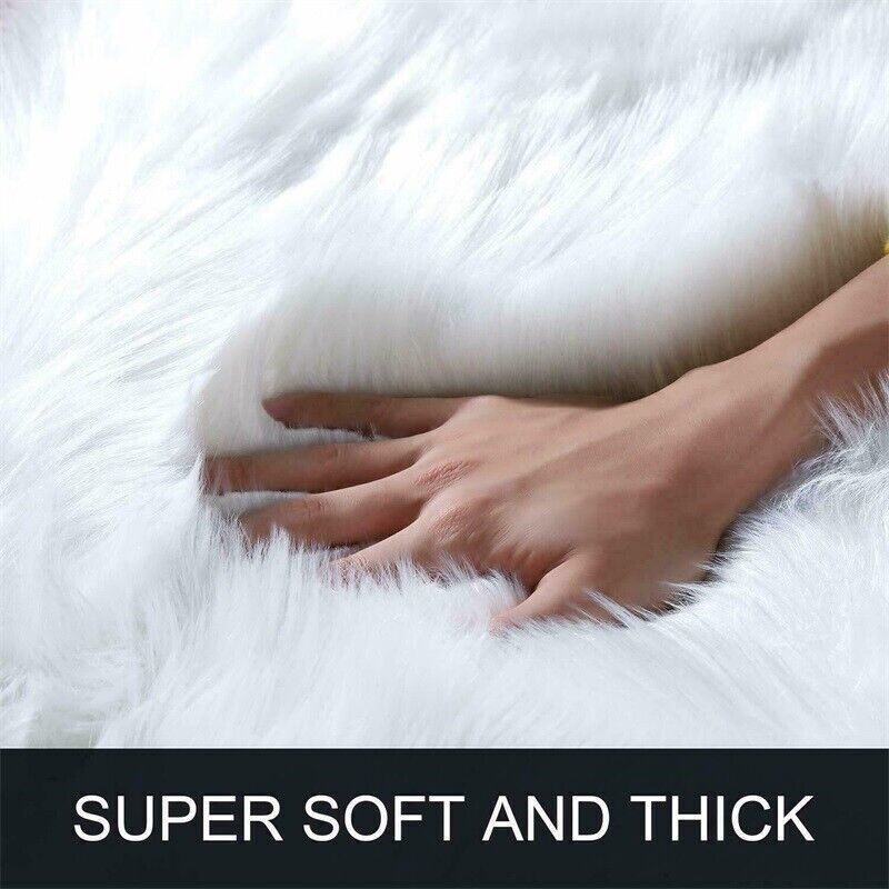 Fluffy Non - Slip Faux Fur Rug - Volaia