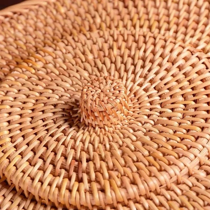 Handcrafted Rattan Storage Boxes with Lids - Volaia