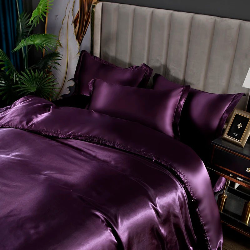 Luxurious European Satin Duvet Cover - Volaia