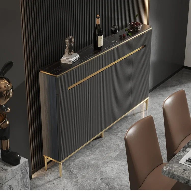 Modern Marble Top Luxury Sideboard Buffet Cabinet - Volaia