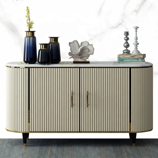 Modern Mirrored Sideboard for Dining Room - Volaia