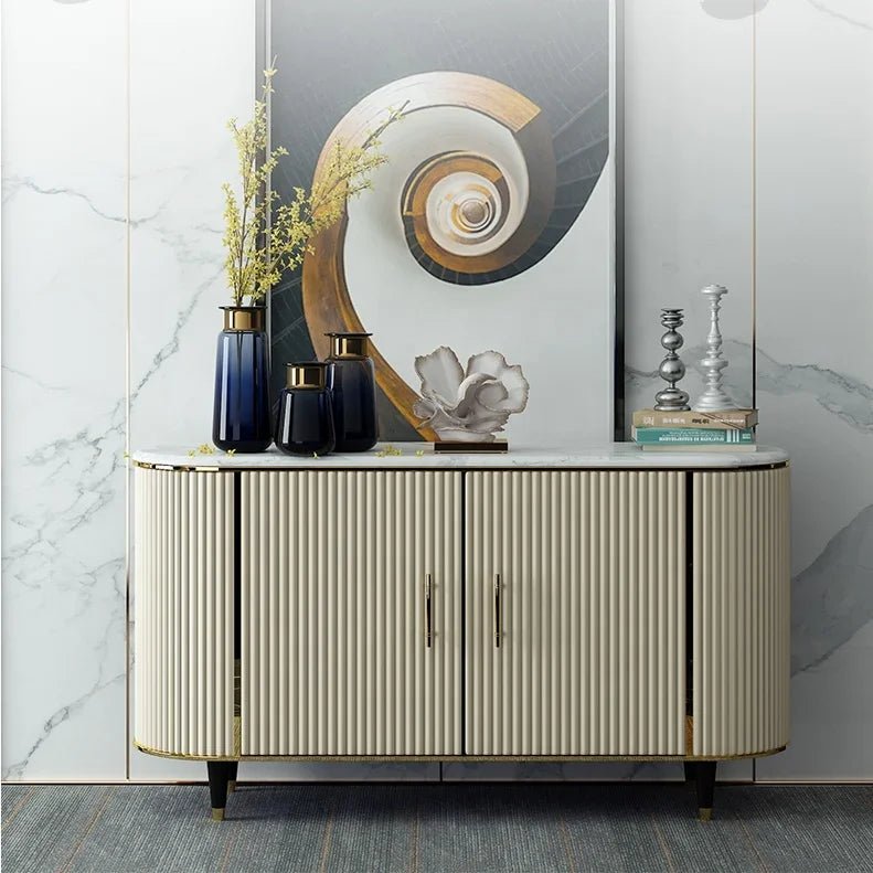 Modern Mirrored Sideboard for Dining Room - Volaia