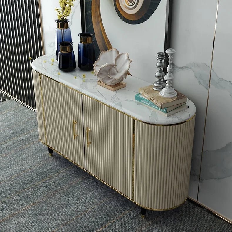 Modern Mirrored Sideboard for Dining Room - Volaia