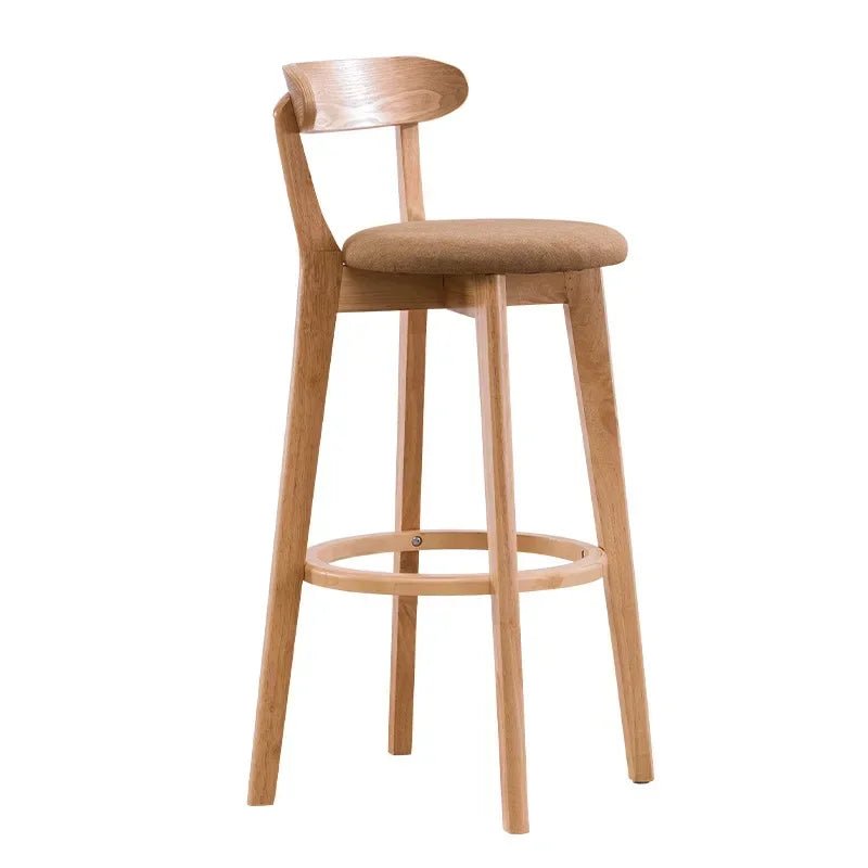 Modern Wooden Bar Stool for Office & Dining - Volaia