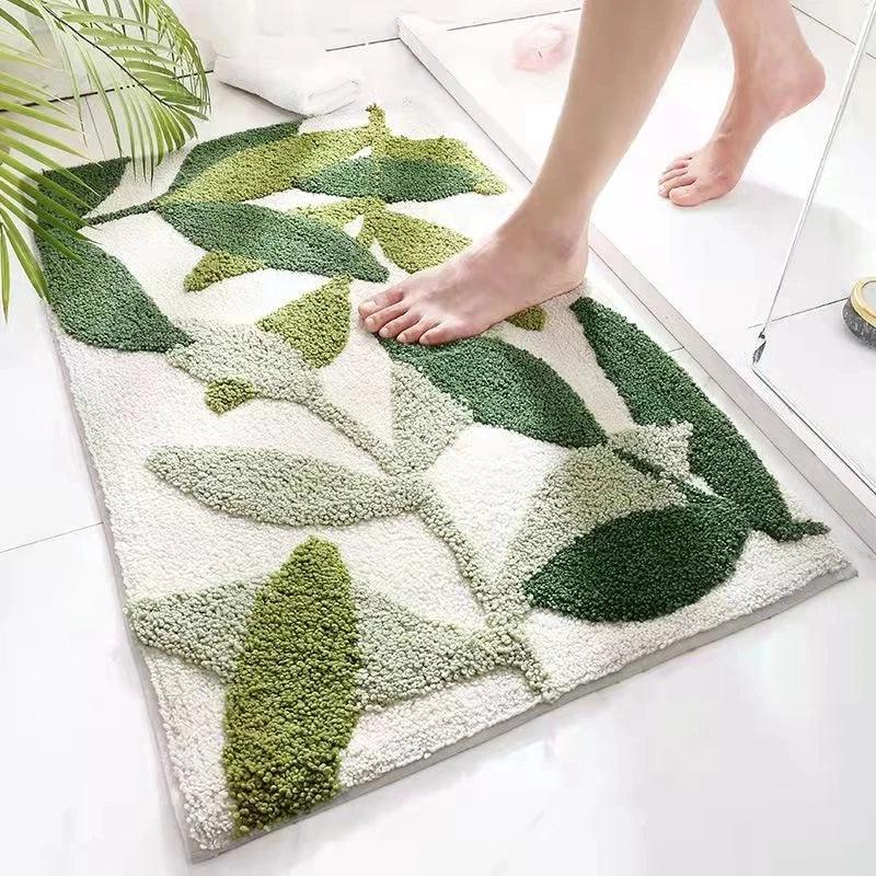 Non - Slip Suede Rug Soft and Safe Bathroom Mat - Volaia