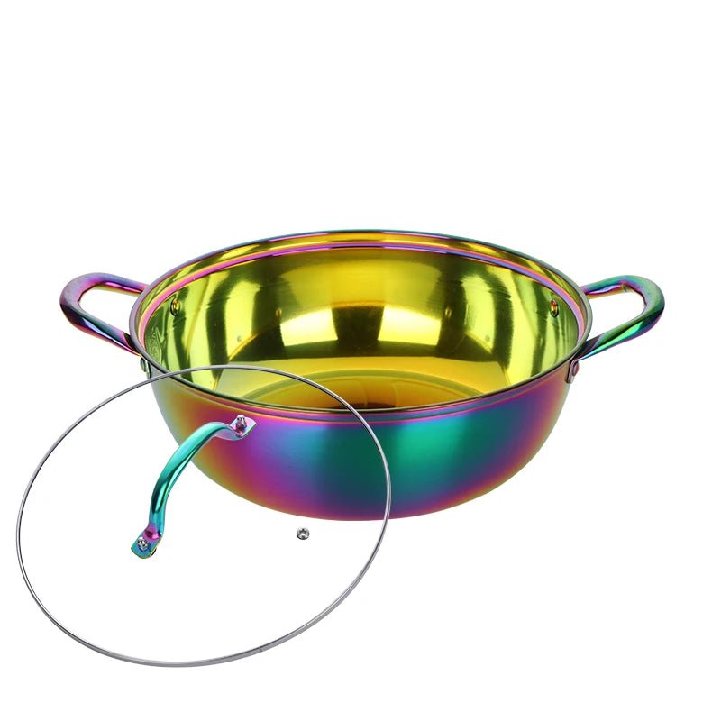 Premium 30CM Stainless Steel Hot Pot with Lid - Volaia