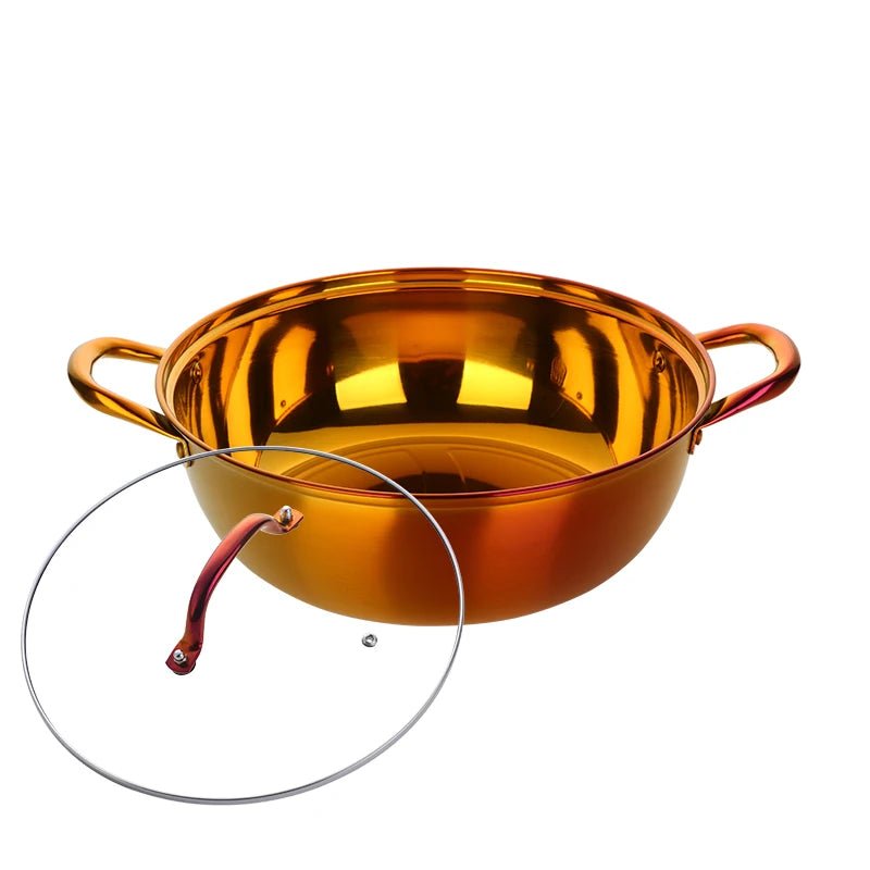 Premium 30CM Stainless Steel Hot Pot with Lid - Volaia