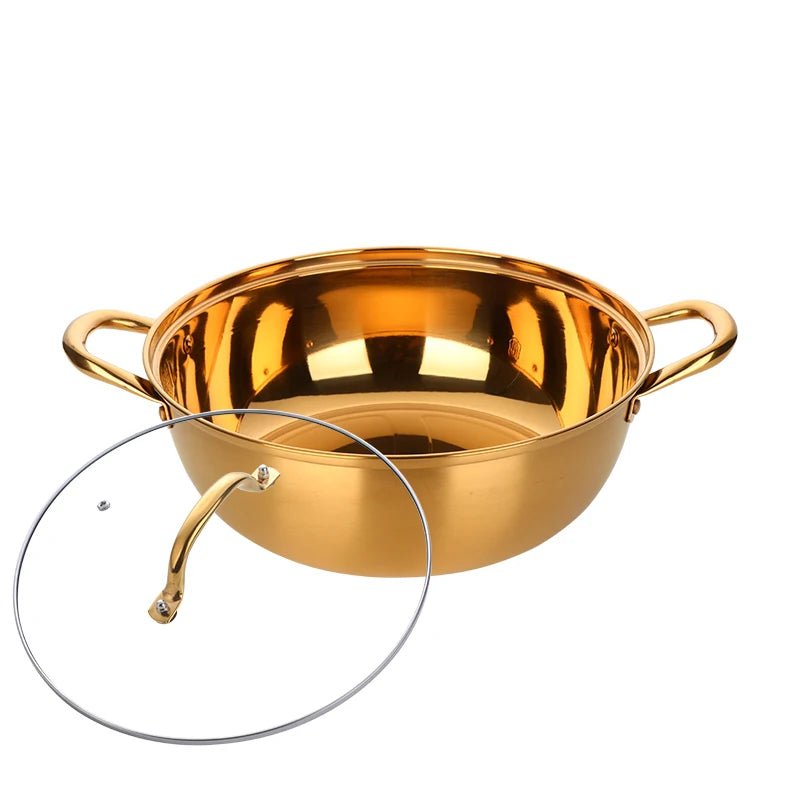 Premium 30CM Stainless Steel Hot Pot with Lid - Volaia