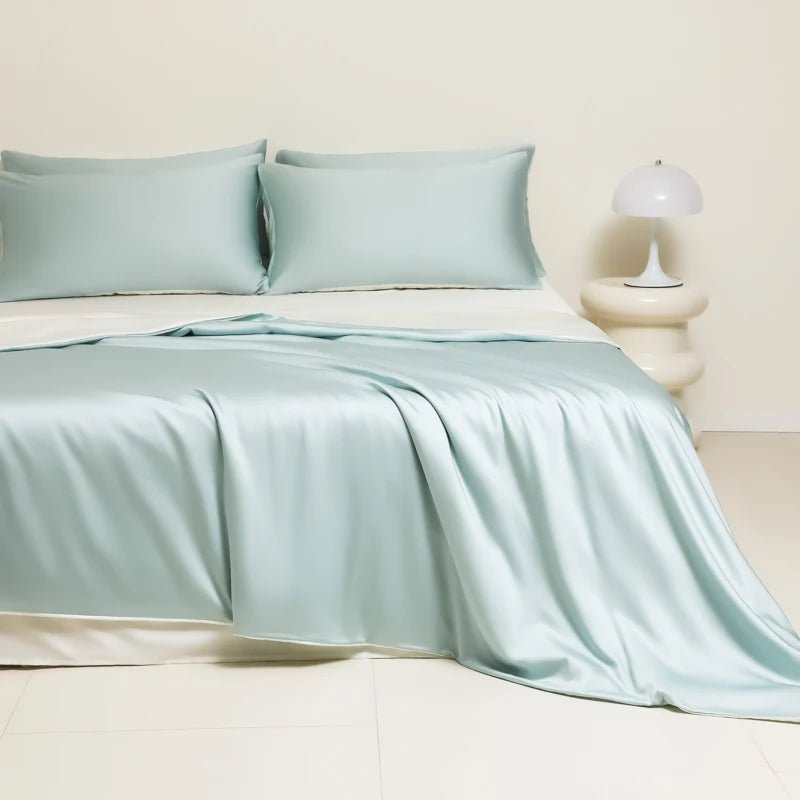 Silk Bedding Set Duvet Cover, Sheets and Pillowcases - Volaia