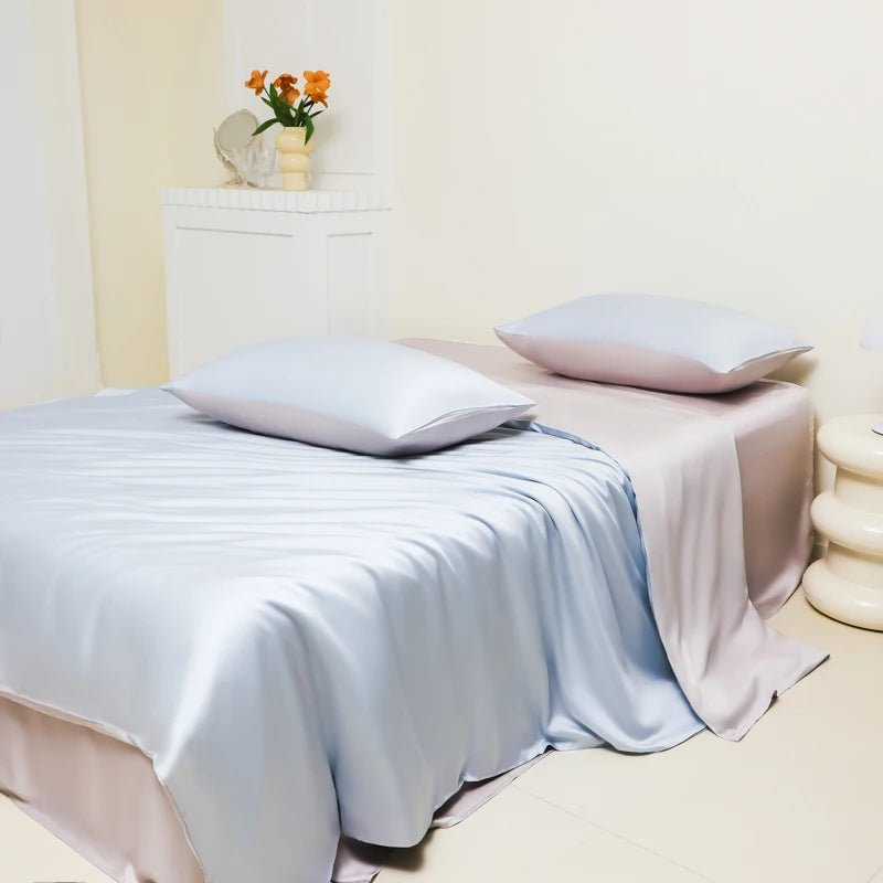 Silk Bedding Set Duvet Cover, Sheets and Pillowcases - Volaia