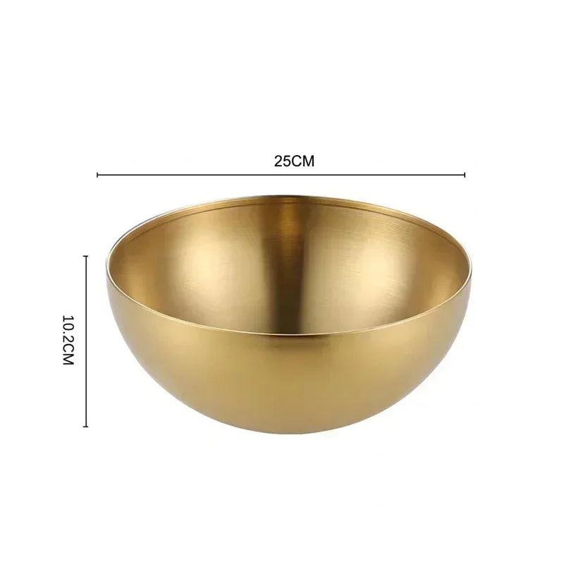 Stainless Steel Salad Bowls Durable Stylish - Volaia