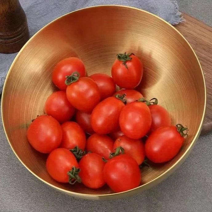 Stainless Steel Salad Bowls Durable Stylish - Volaia