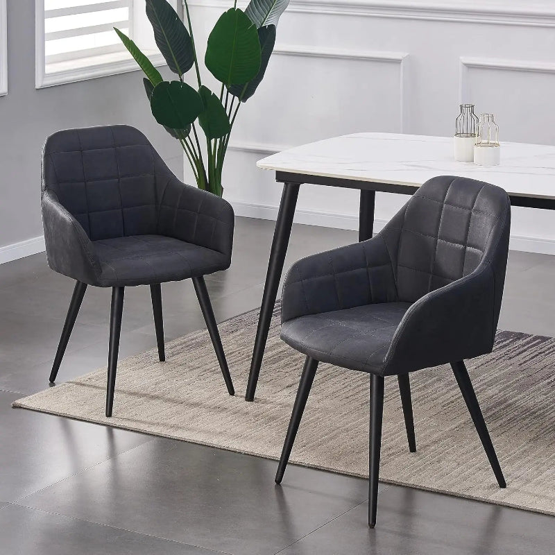 Volaia - Suede Dining Chairs