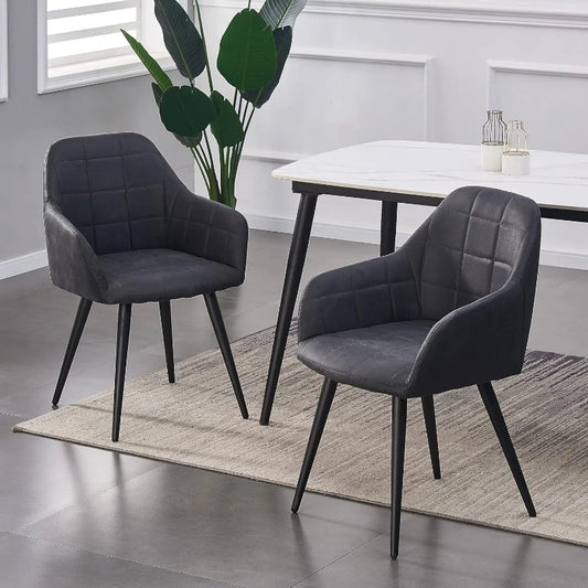 Volaia - Suede Dining Chairs