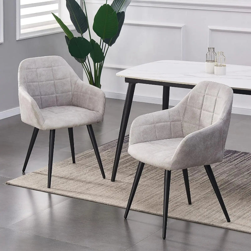 Volaia - Suede Dining Chairs