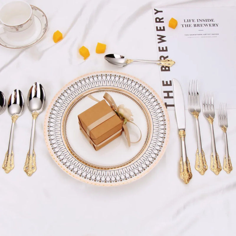 Volaia - 24k Gold-Plated Vintage Cutlery