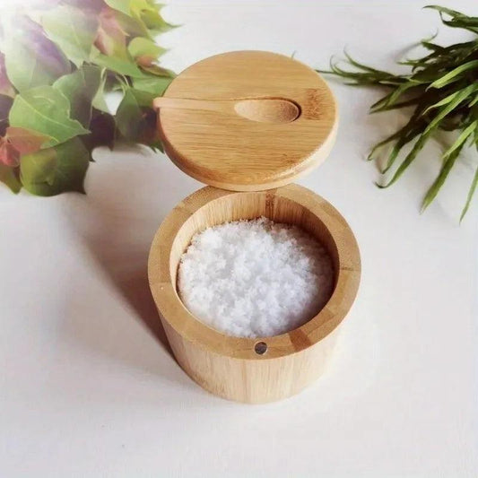 Bamboo Spice Jar Sustainable Elegant - Volaia