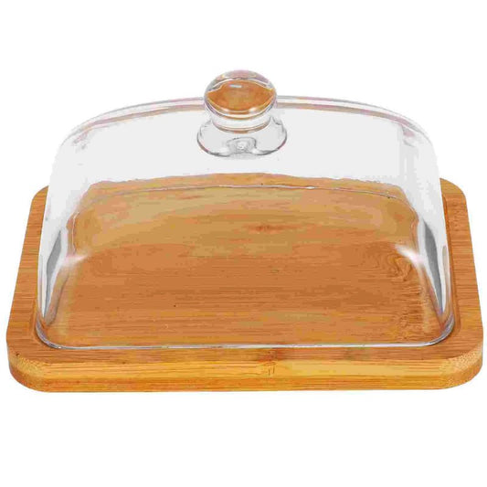 Butter Dish with Glass Dome for Kitchen - Volaia