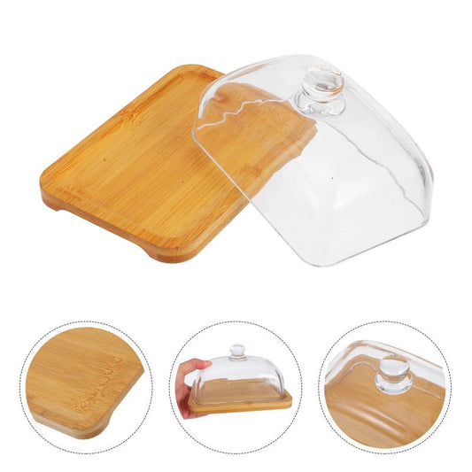 Butter Dish with Glass Dome for Kitchen - Volaia