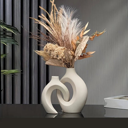 Ceramic Flower Vase - Volaia
