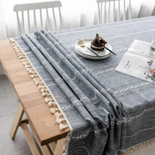 Cotton and Linen Tablecloth Elegant and Durable - Volaia