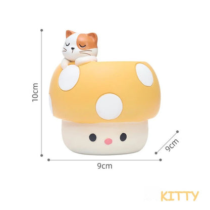 Cute Mushroom & Animal Desk Flower Pots - Volaia