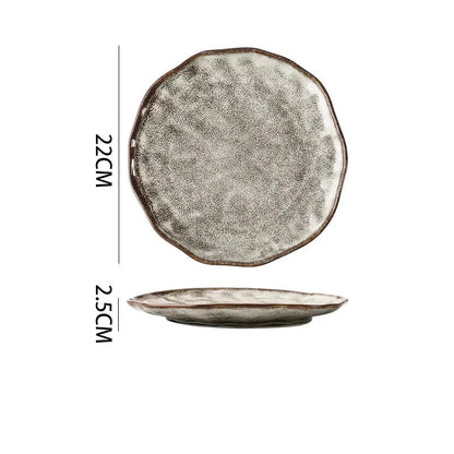 Eco - Friendly Irregular Stone Ceramic Dinnerware Set - Volaia