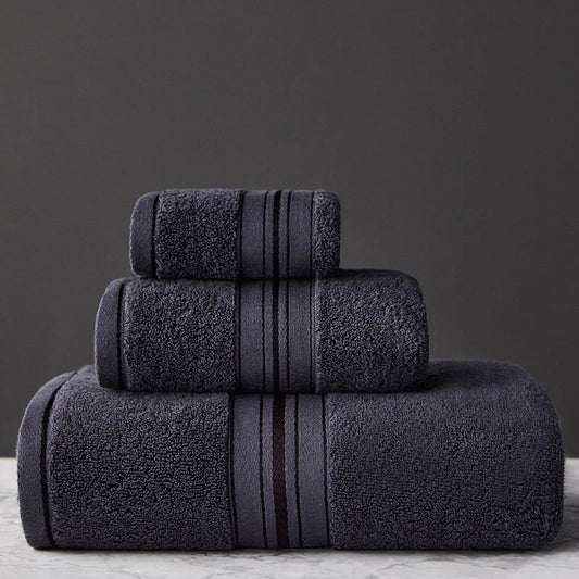 Egyptian Cotton Towel Set Soft, Absorbent and Quick - Dry - Volaia