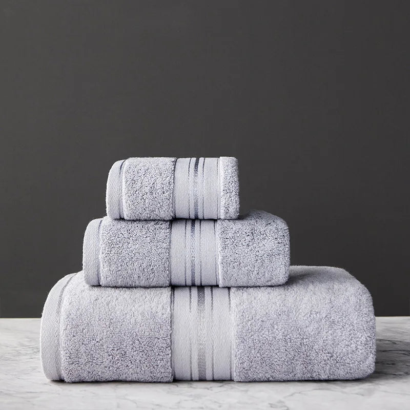 Egyptian Cotton Towel Set Soft, Absorbent and Quick - Dry - Volaia