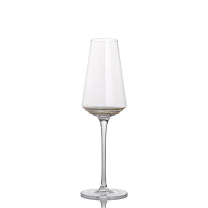 Elegant Gold - Rimmed European Glass Dish Set - Volaia