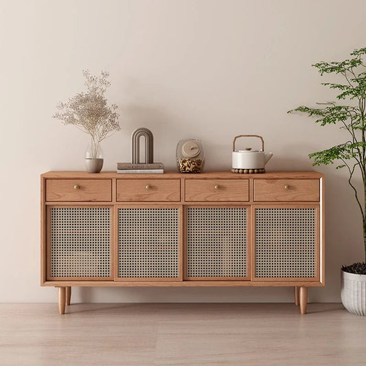Elegant Wooden Sideboard for Living Room and Kitchen - Volaia