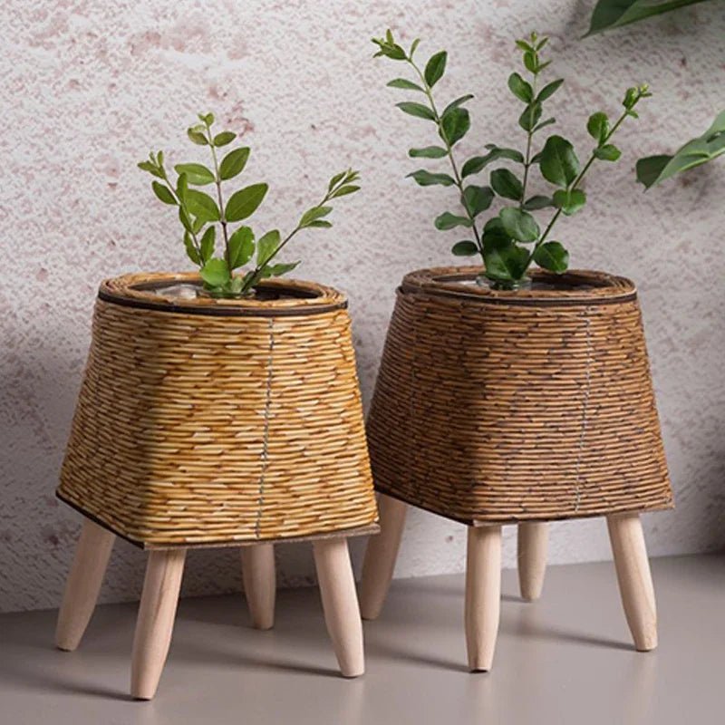 Handmade Fabric Flower Vase - Volaia