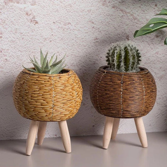 Handmade Fabric Flower Vase - Volaia
