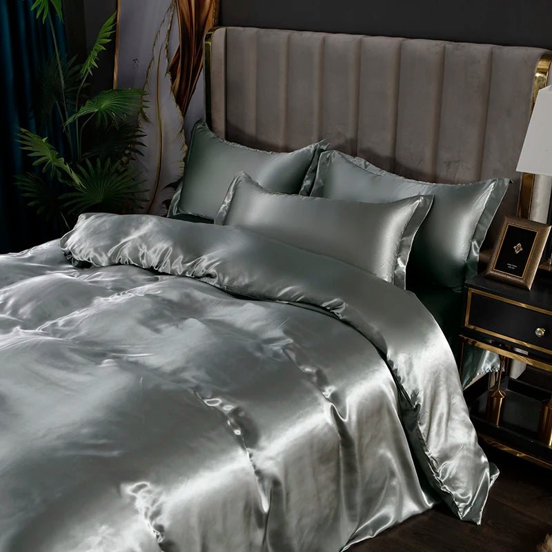 Luxurious European Satin Duvet Cover - Volaia