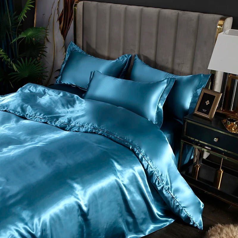 Luxurious European Satin Duvet Cover - Volaia